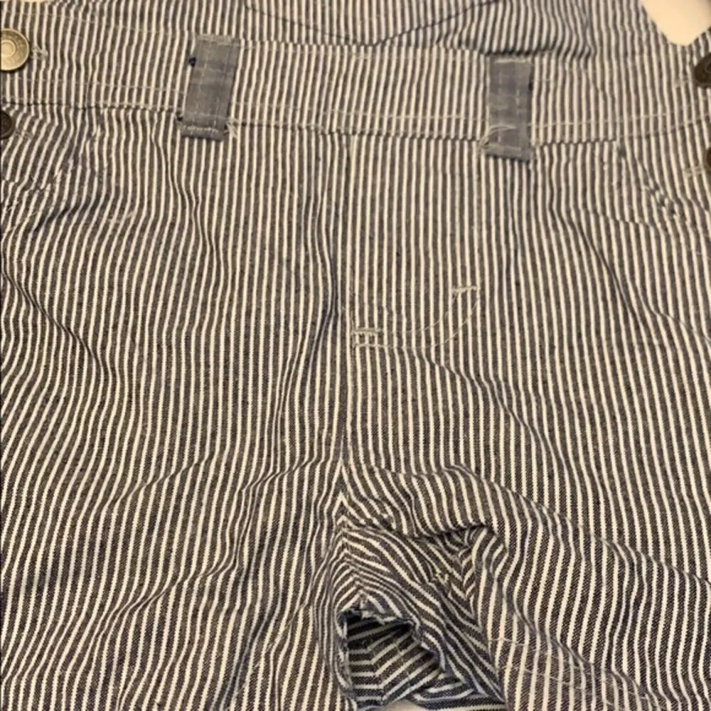 Cherokee Denim Pinstripe Overalls Size 3-6 Months